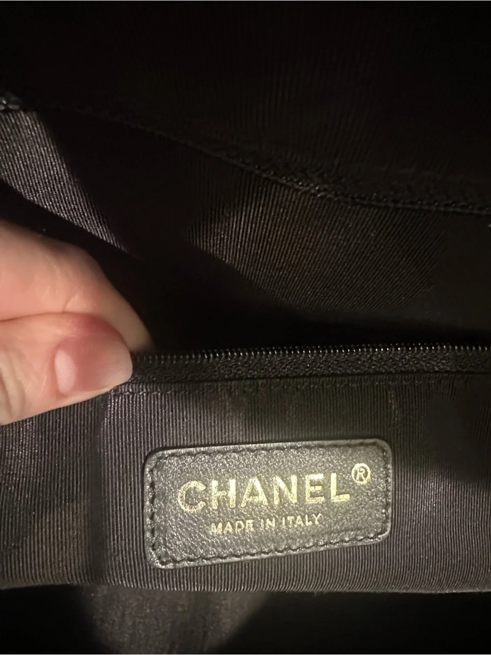 Chanel Timeless CC Black Quilted Caviar Leather Bowler XL